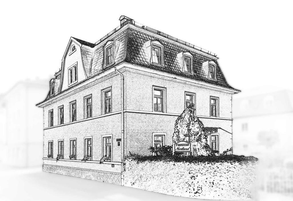 Pension Villa Nordland Bad Kissingen Buitenkant foto